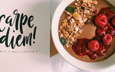 Rezept für ein Powerfrühstück: Kaffee-Bananen Smoothie Bowl!